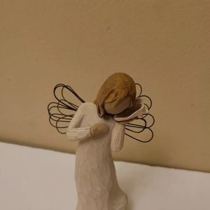 Willow Tree Figurine - Thinking of You holding a conch shell